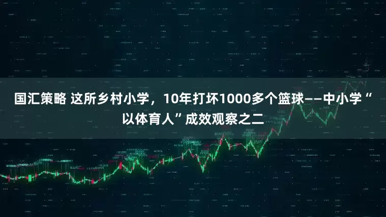 国汇策略 这所乡村小学，10年打坏1000多个篮球——中小学“以体育人”成效观察之二