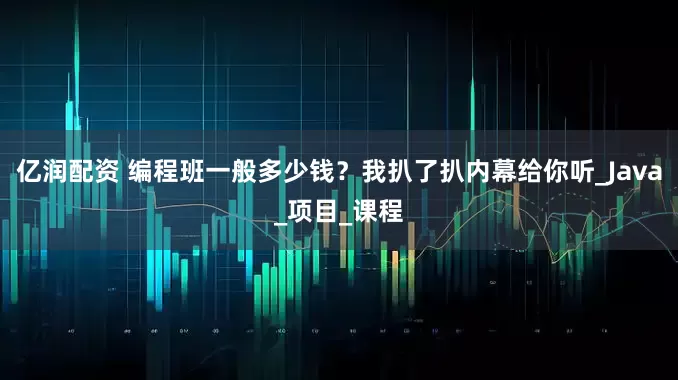 亿润配资 编程班一般多少钱？我扒了扒内幕给你听_Java_项目_课程