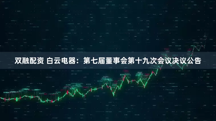 双融配资 白云电器：第七届董事会第十九次会议决议公告